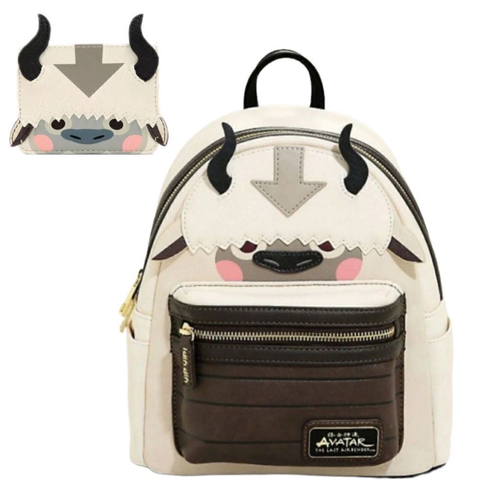 Mad Engine Avatar The Last Airbender Appa Mini Backpack and Cardholder